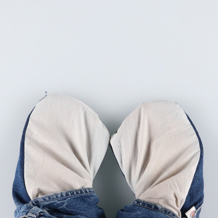 Dickies denim painter pants for men, equivalent to W37 cotton blue type Vintage Second Hand