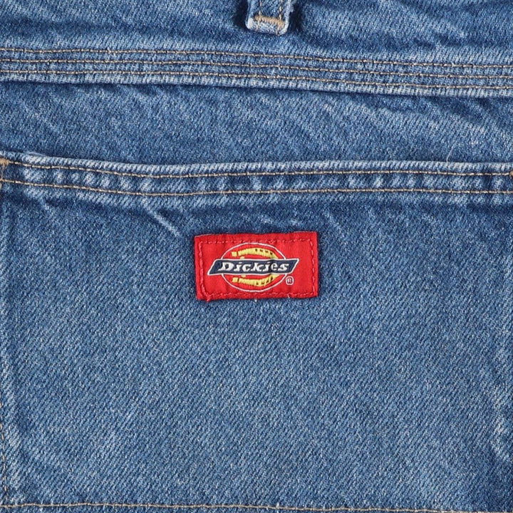 Dickies Property of Clean denim painter pants, men's size W34 (approx.) cotton blue type Vintage Second Hand