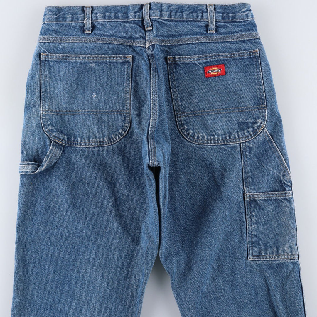 Dickies Property of Clean denim painter pants, men's size W34 (approx.) cotton blue type Vintage Second Hand