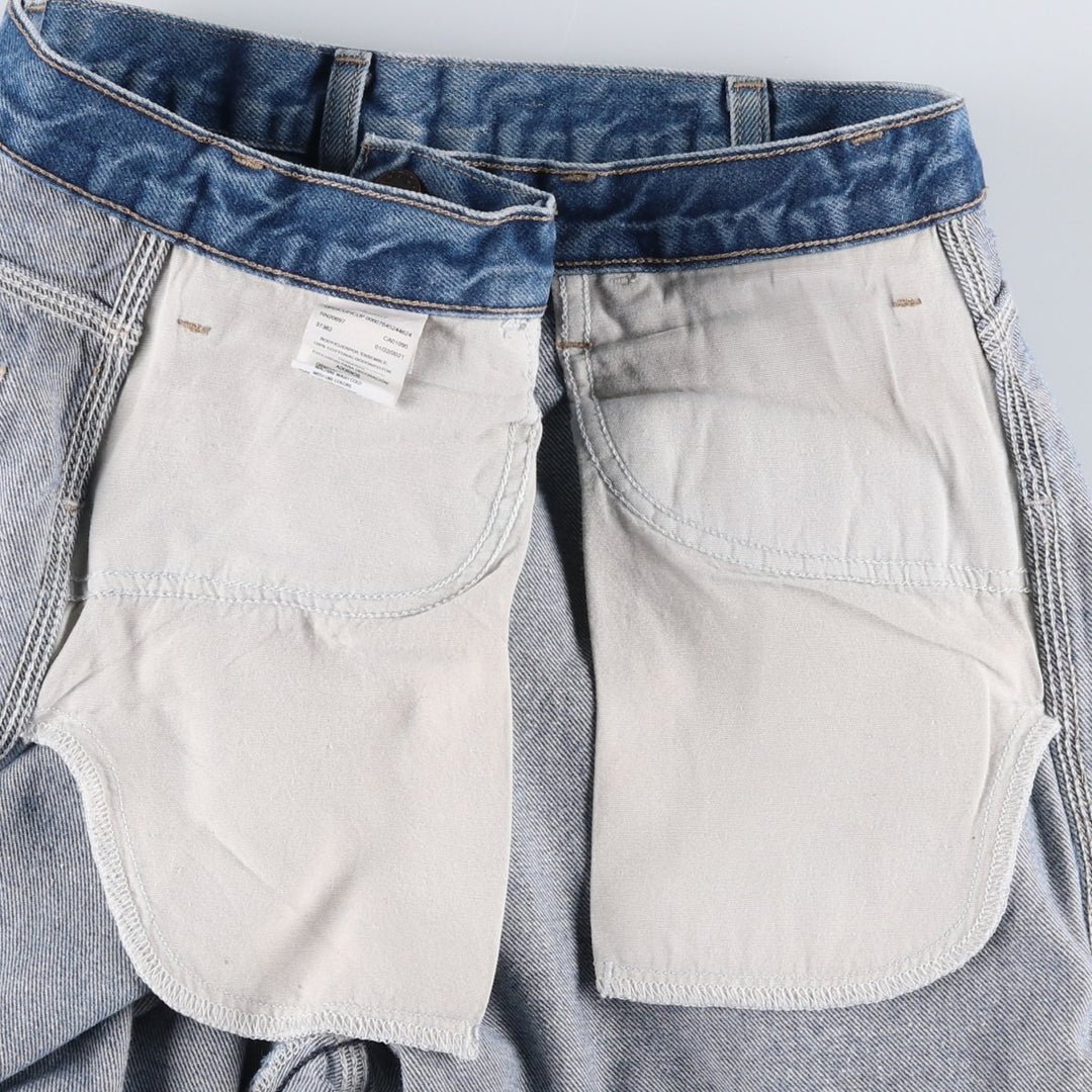 Dickies Property of Clean denim painter pants, men's size W34 (approx.) cotton blue type Vintage Second Hand