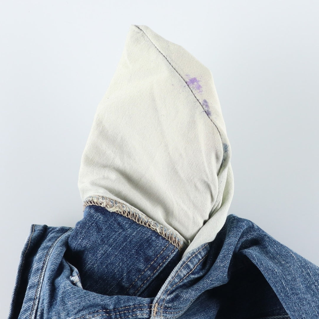 Dickies denim painter pants for men, equivalent to W32 cotton blue type Vintage Second Hand