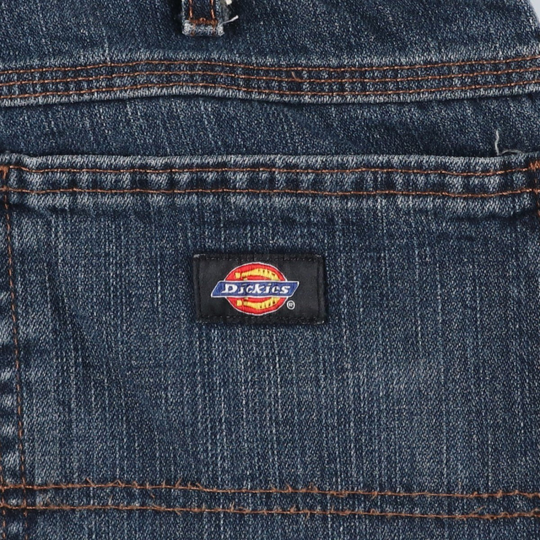 Dickies denim painter pants for men, equivalent to W35 cotton blue type Vintage Second Hand