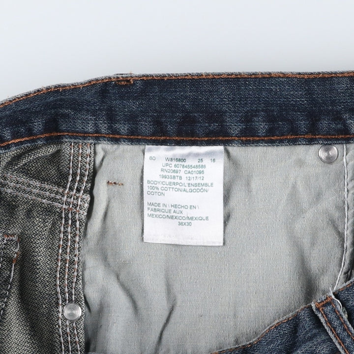 Dickies denim painter pants for men, equivalent to W35 cotton blue type Vintage Second Hand