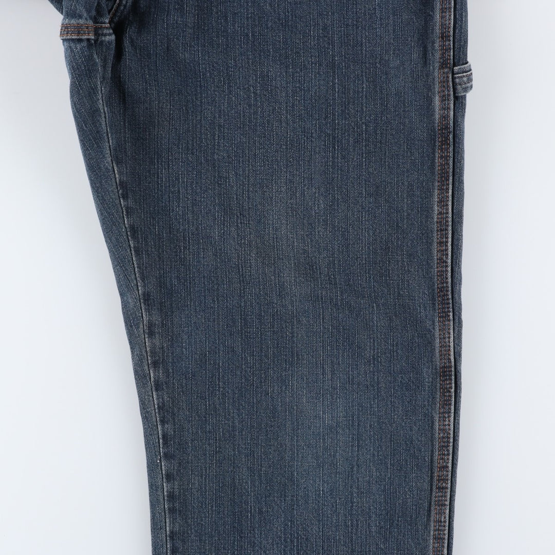 Dickies denim painter pants for men, equivalent to W35 cotton blue type Vintage Second Hand