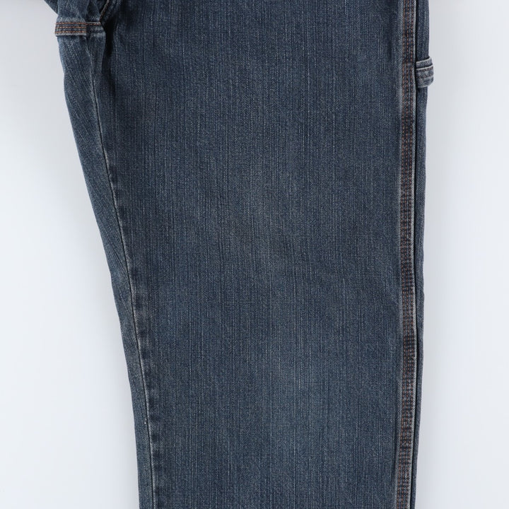 Dickies denim painter pants for men, equivalent to W35 cotton blue type Vintage Second Hand