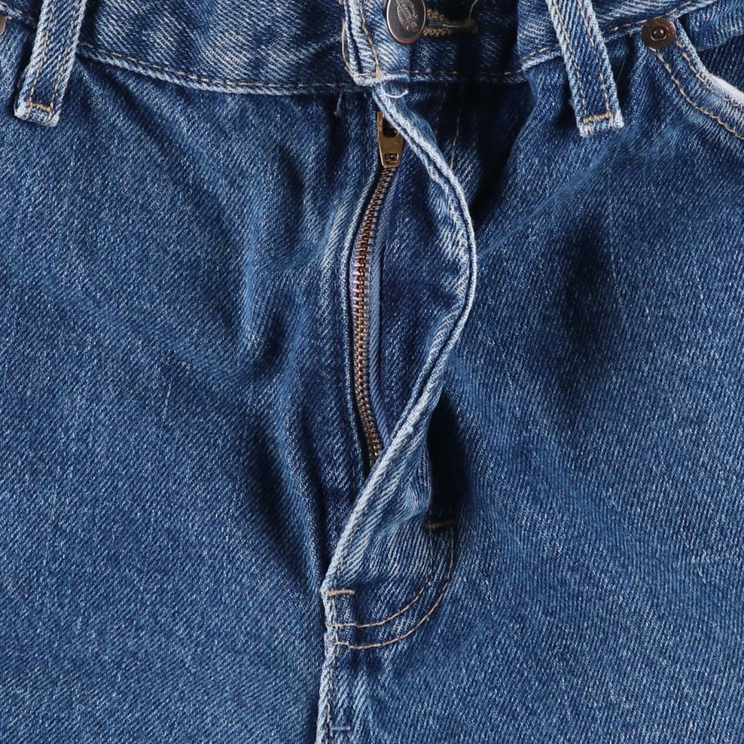 Dickies Double Knee Denim Painter Pants, Men's Size W34 (approx.) cotton blue type Vintage Second Hand