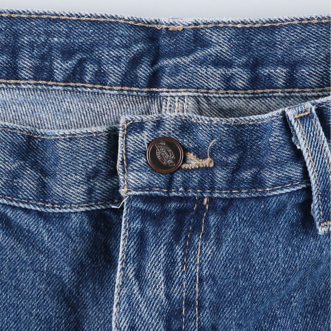 Dickies Double Knee Denim Painter Pants, Men's Size W34 (approx.) cotton blue type Vintage Second Hand