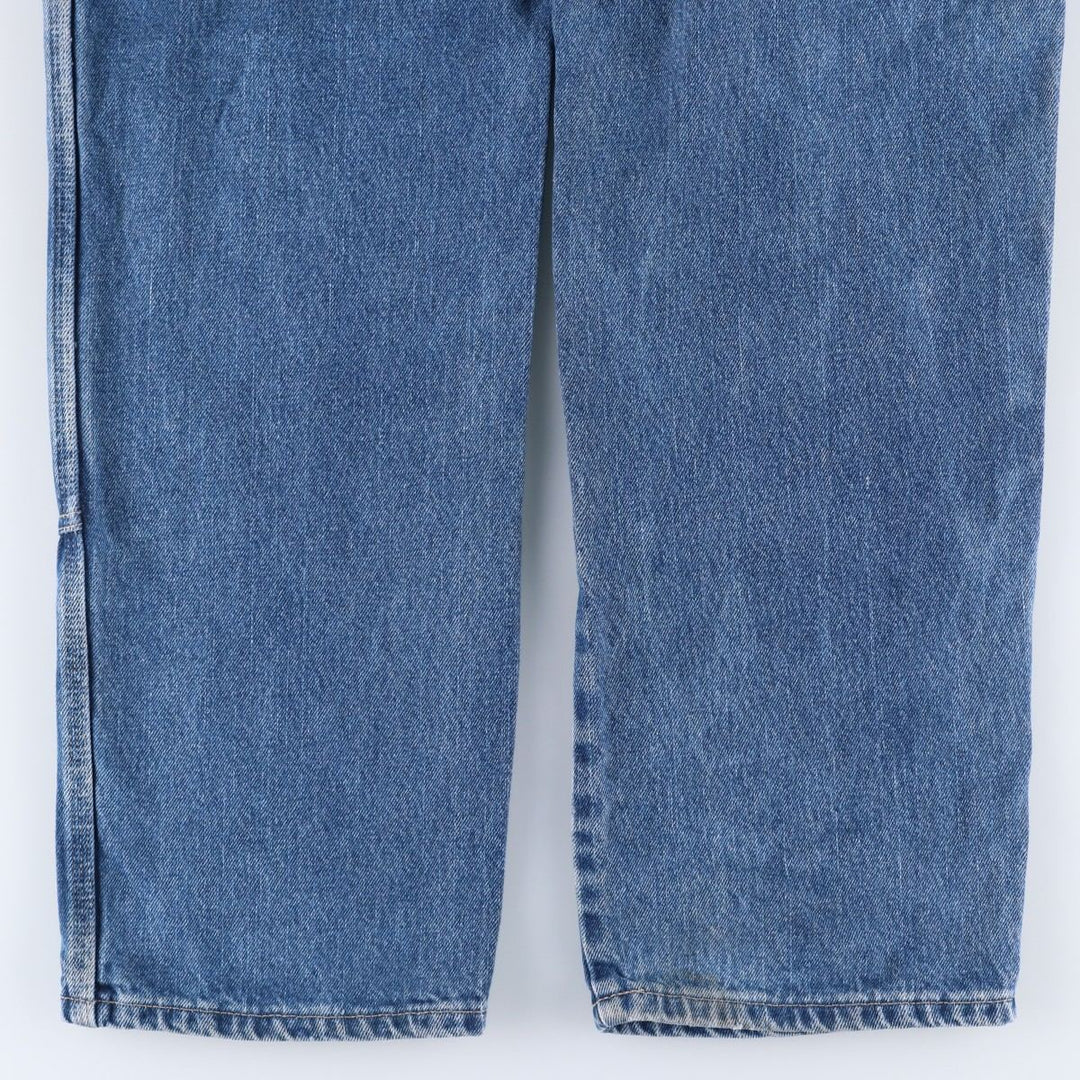Dickies Double Knee Denim Painter Pants, Men's Size W34 (approx.) cotton blue type Vintage Second Hand