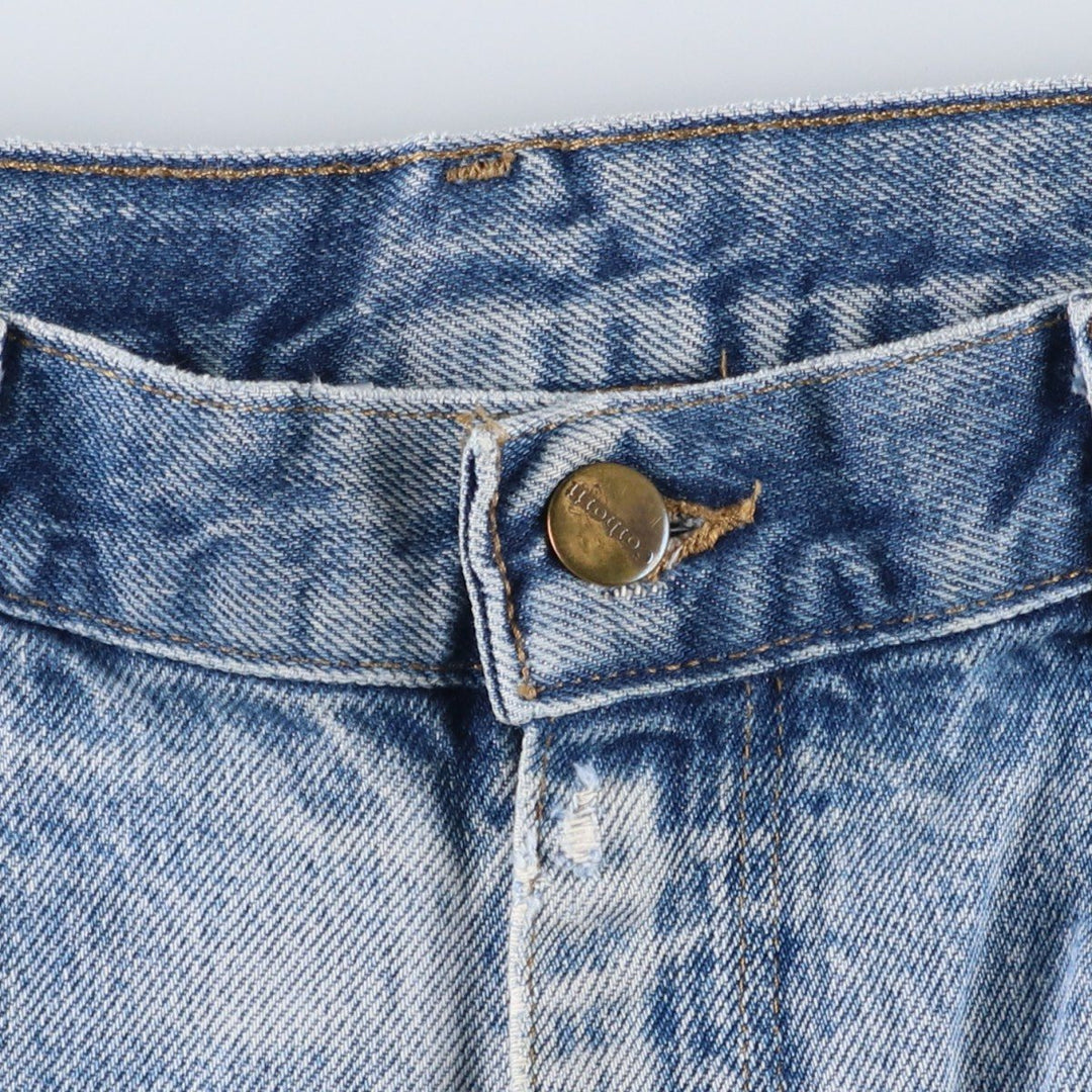 Carhartt Dungaree Fit Denim Painter Pants, Men's W33 (approx.) cotton blue type Vintage Second Hand
