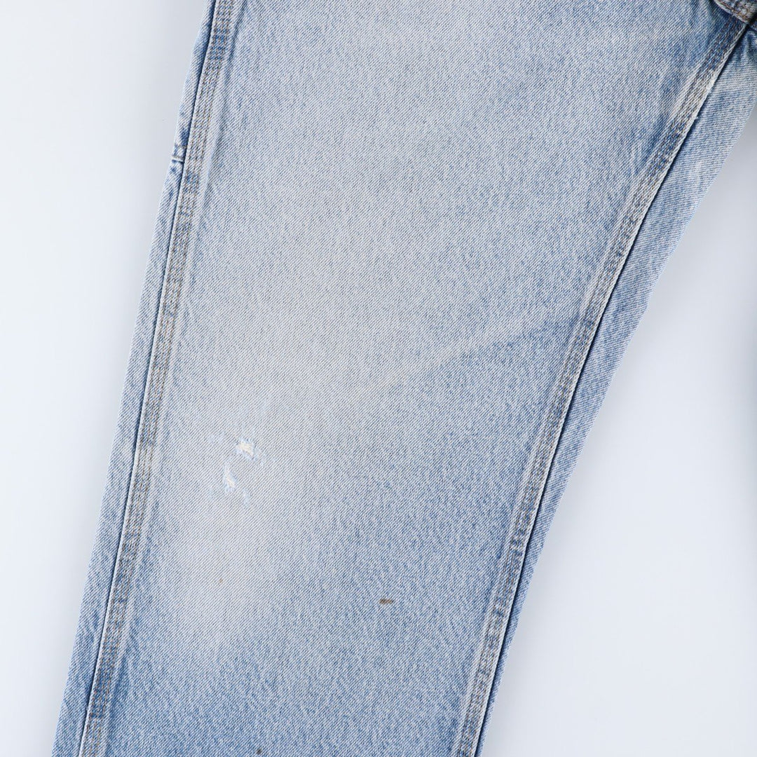 Carhartt Dungaree Fit Denim Painter Pants, Men's W33 (approx.) cotton blue type Vintage Second Hand