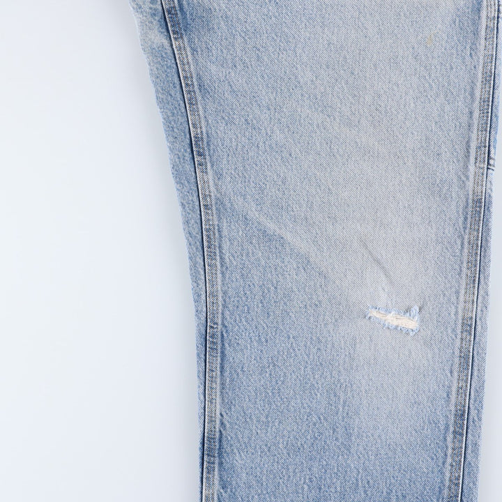 Carhartt Dungaree Fit Denim Painter Pants, Men's W33 (approx.) cotton blue type Vintage Second Hand