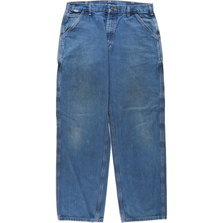 Carhartt FR Series Dungaree Fit Denim Painter Pants, Men's W36 (approx.) cotton blue type Vintage Second Hand