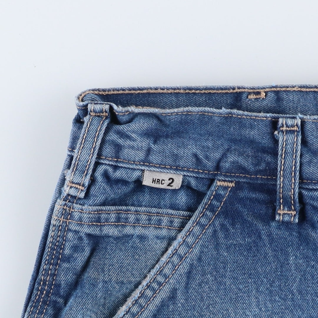 Carhartt FR Series Dungaree Fit Denim Painter Pants, Men's W36 (approx.) cotton blue type Vintage Second Hand
