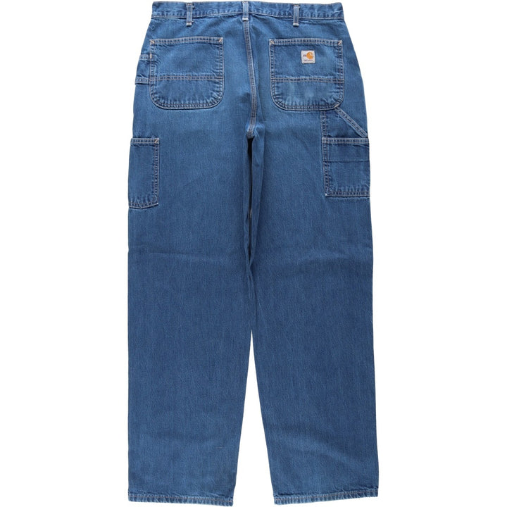 Carhartt FR Series Denim Painter Pants, Men's Size W36 (approx.) cotton blue type Vintage Second Hand