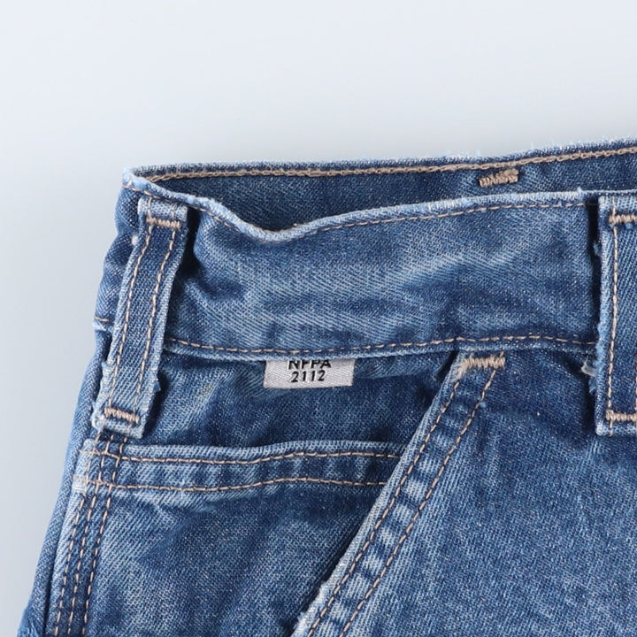 Carhartt FR Series Original Fit Denim Painter Pants, Men's W36 (approx.) cotton blue type Vintage Second Hand