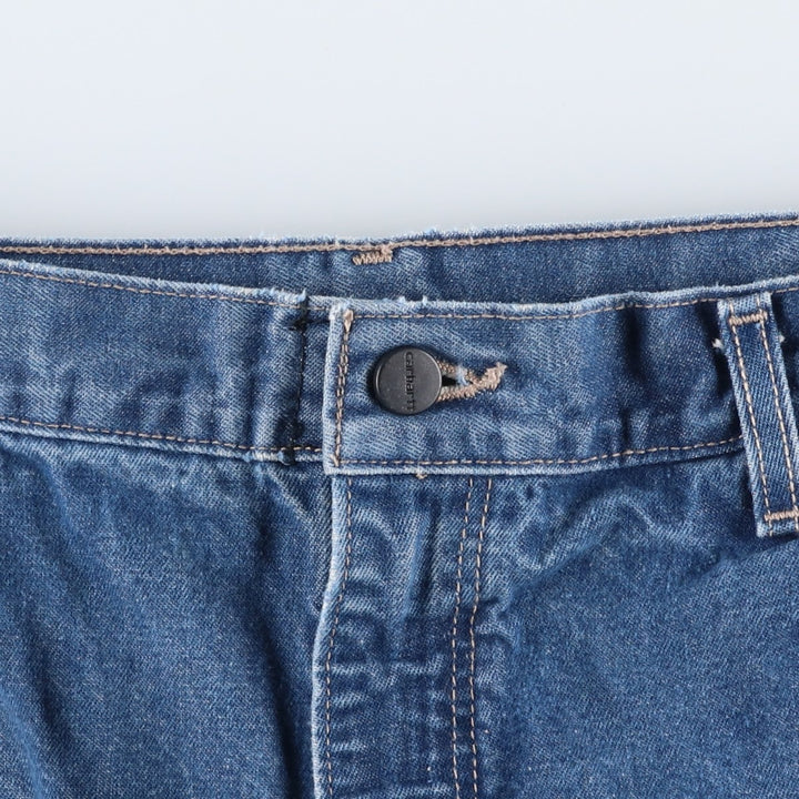 Carhartt FR Series Original Fit Denim Painter Pants, Men's W36 (approx.) cotton blue type Vintage Second Hand