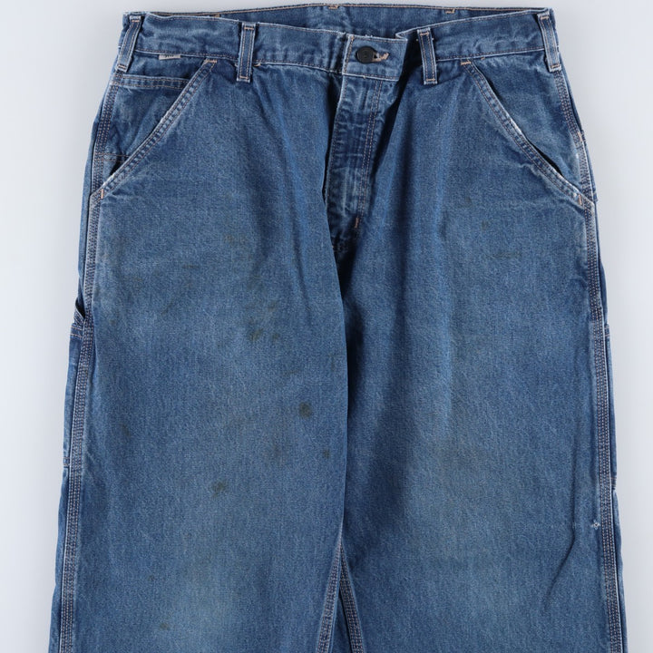 Carhartt FR Series Original Fit Denim Painter Pants, Men's W36 (approx.) cotton blue type Vintage Second Hand