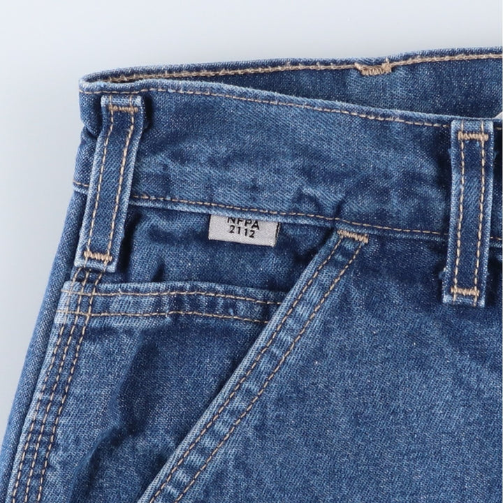 Carhartt FR Series Original Fit Denim Painter Pants, Men's W33 (approx.) cotton blue type Vintage Second Hand