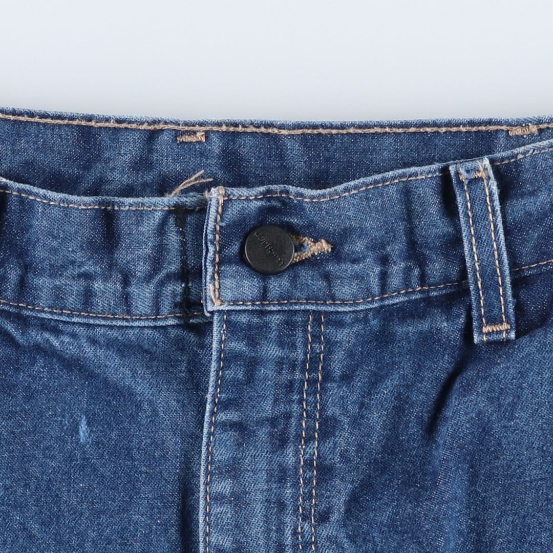 Carhartt FR Series Original Fit Denim Painter Pants, Men's W33 (approx.) cotton blue type Vintage Second Hand