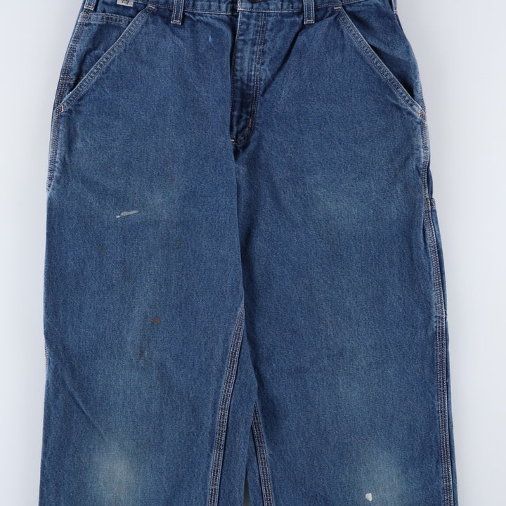 Carhartt FR Series Original Fit Denim Painter Pants, Men's W33 (approx.) cotton blue type Vintage Second Hand