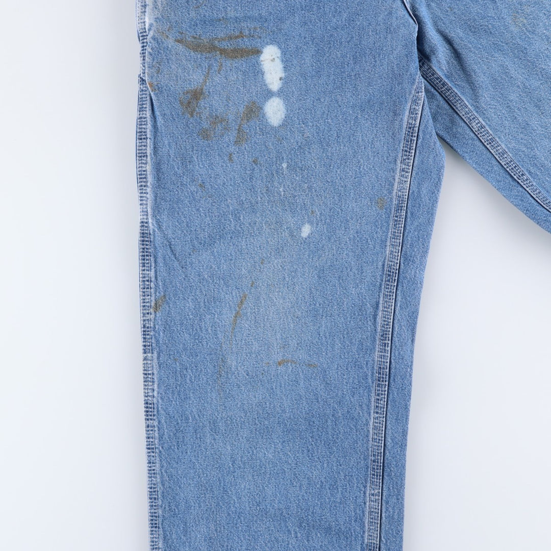 2000'S Carhartt denim painter pants, men's size W30 (approx.) cotton blue type Vintage Second Hand