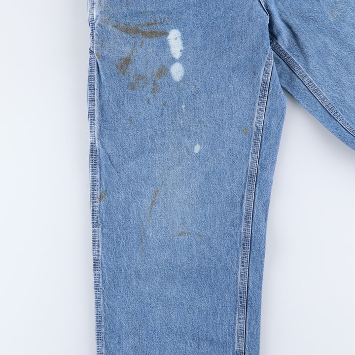 2000'S Carhartt denim painter pants, men's size W30 (approx.) cotton blue type Vintage Second Hand