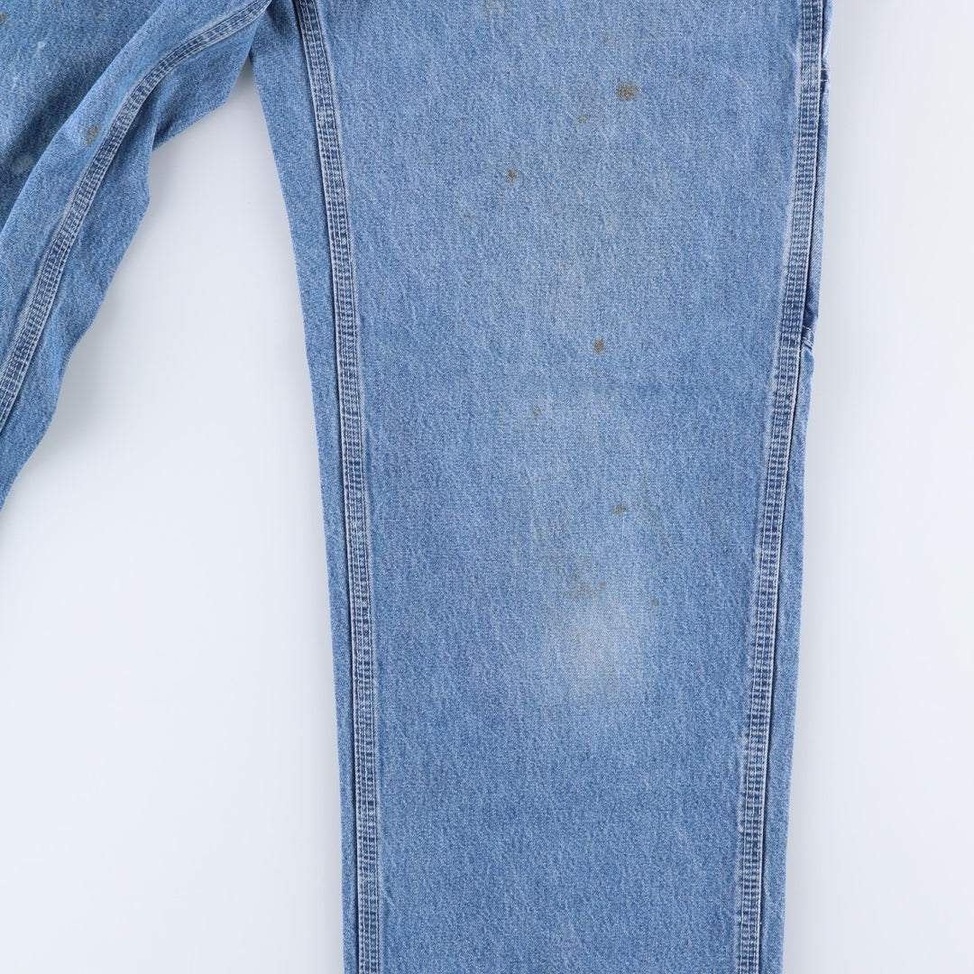 2000'S Carhartt denim painter pants, men's size W30 (approx.) cotton blue type Vintage Second Hand
