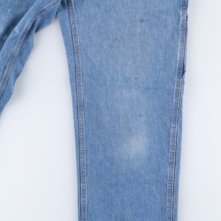 2000'S Carhartt denim painter pants, men's size W30 (approx.) cotton blue type Vintage Second Hand