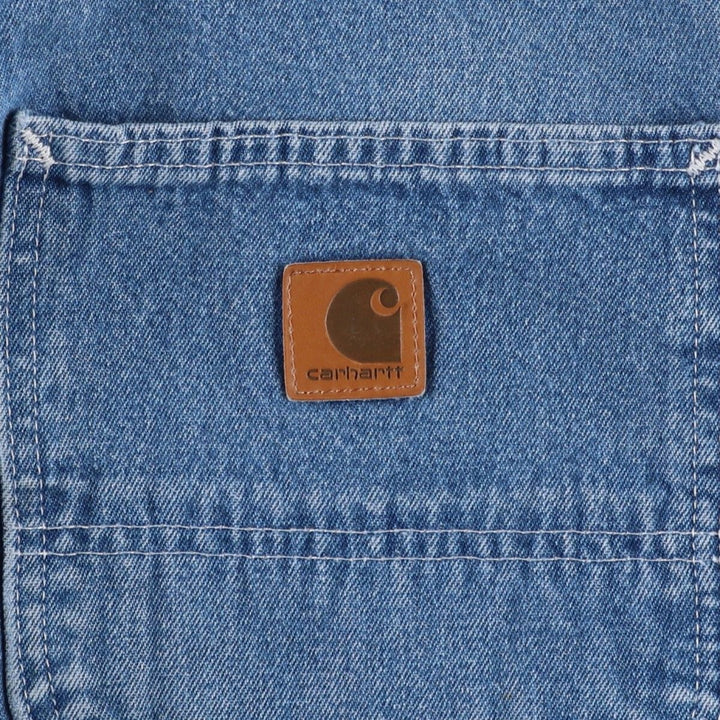 Carhartt Original Dungaree Fit Denim Painter Pants, Men's, W33 equivalent cotton blue type Vintage Second Hand