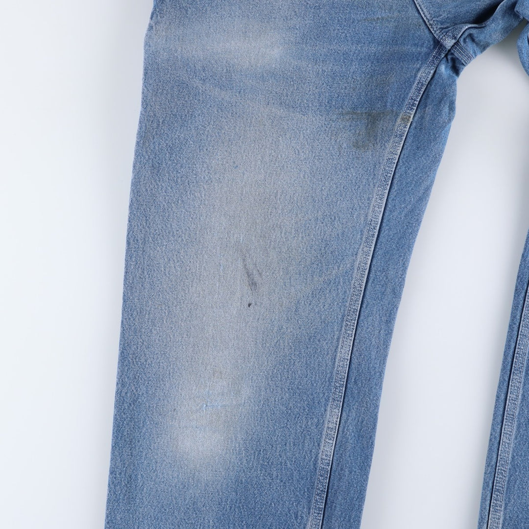 Carhartt Original Dungaree Fit Denim Painter Pants, Men's, W33 equivalent cotton blue type Vintage Second Hand