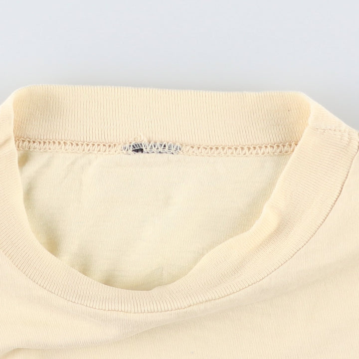 Printed T-shirt, men's size XL unclear Beige type Vintage Second Hand