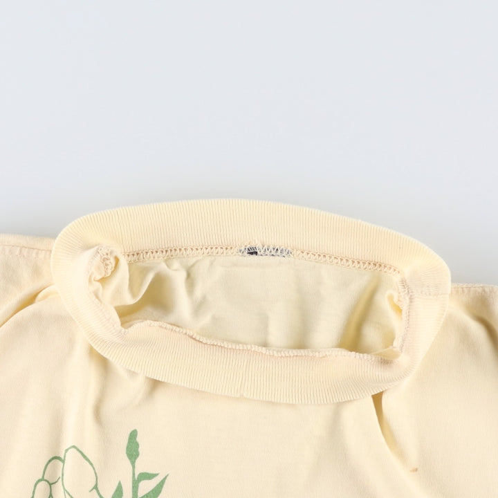 Printed T-shirt, men's size XL unclear Beige type Vintage Second Hand