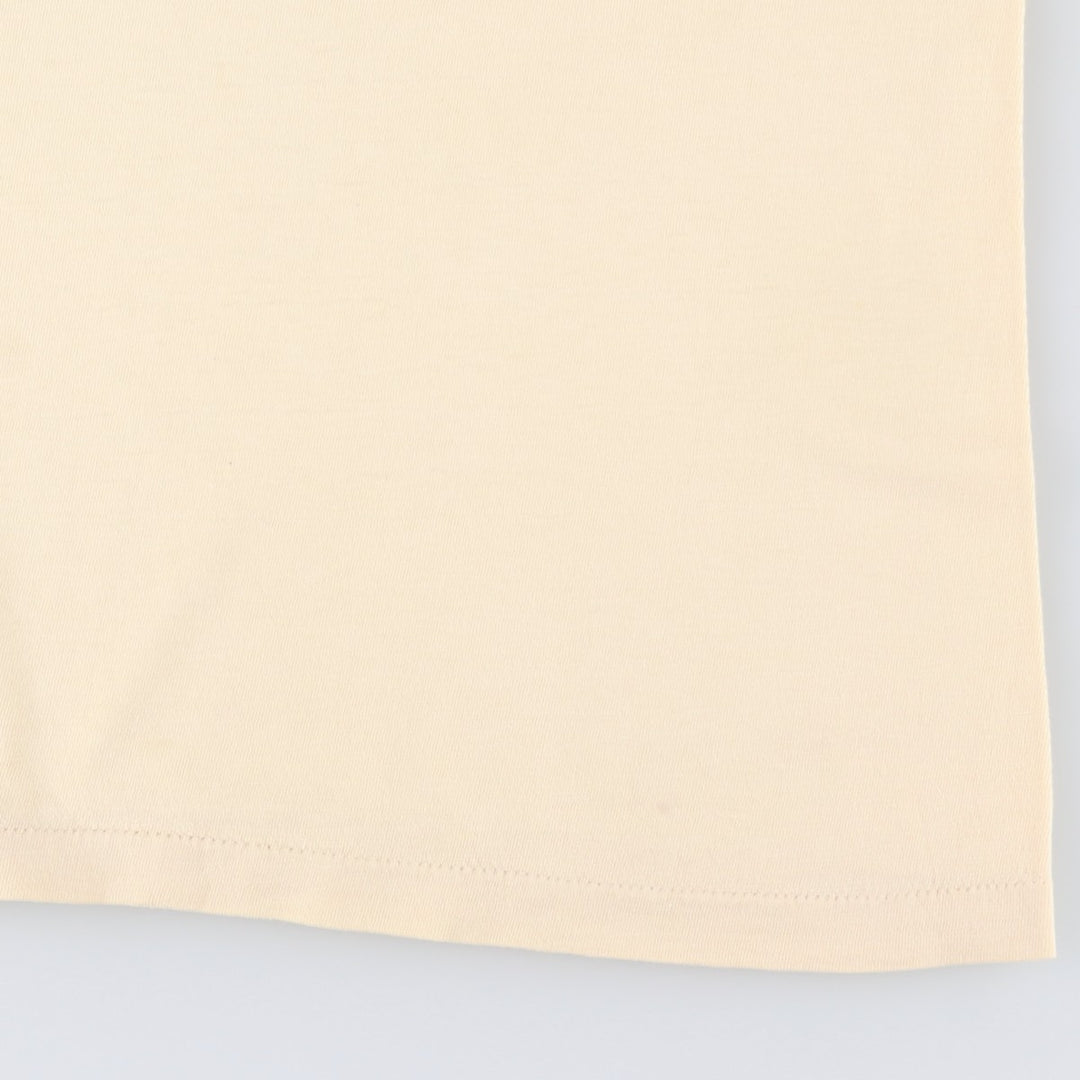 Printed T-shirt, men's size XL unclear Beige type Vintage Second Hand