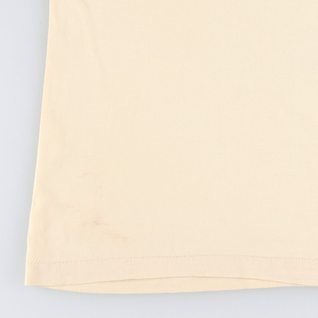 Printed T-shirt, men's size XL unclear Beige type Vintage Second Hand