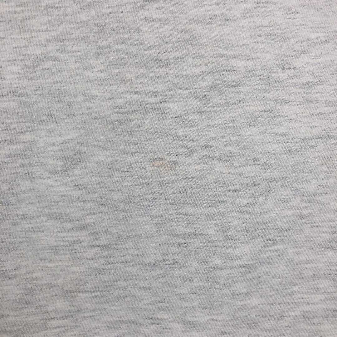 90'S Hanes BEEFY-T Printed T-shirt, Made in USA, Men's M, Vintage cotton gray type Vintage Second Hand