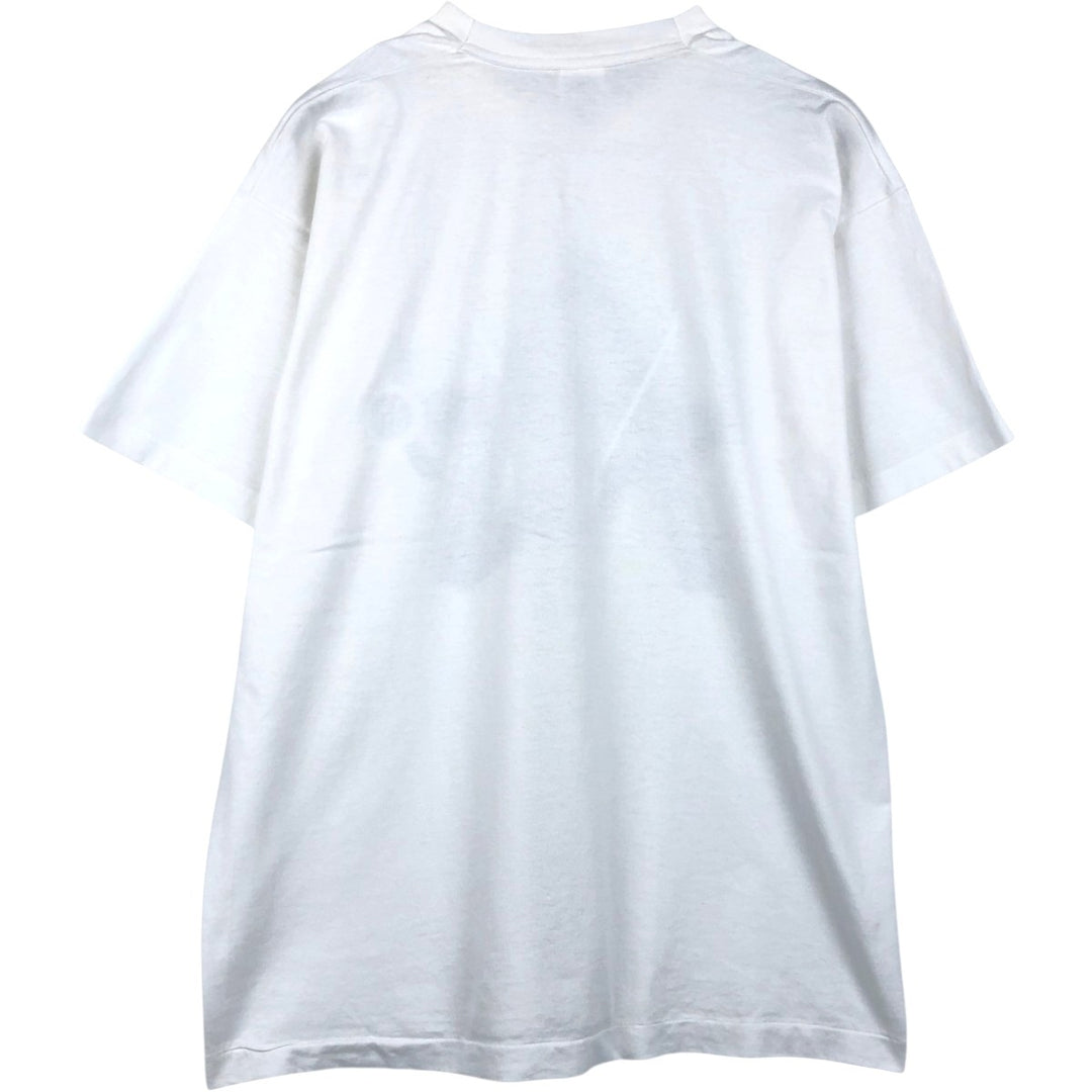 90'S Fruit of the Loom BEST AECL (Atomic Energy Corporation of Canada) Advertising T-Shirt, Made in USA, Men's XL equivalent, Vintage cotton white type Vintage Second Hand