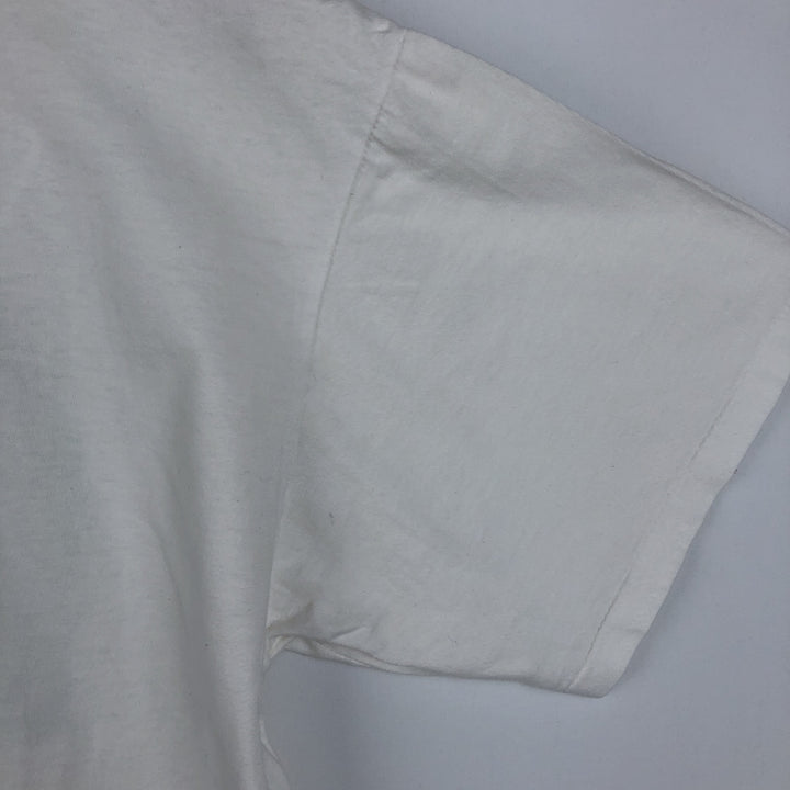 90'S LE PAYS INTERNATIONAL Flag Pattern Print T-Shirt Made in USA Men's XL Vintage cotton white type Vintage Second Hand