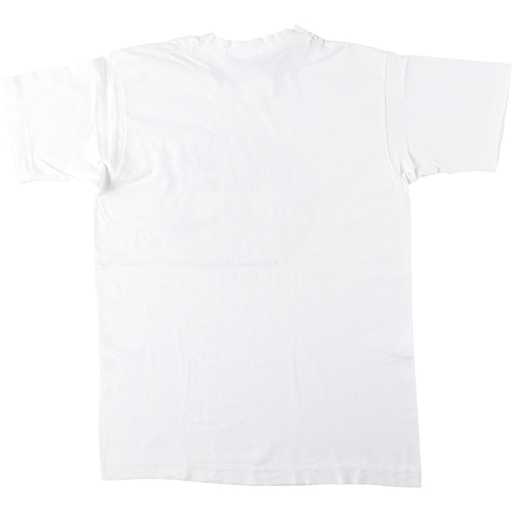 Printed T-shirt, men's size XL unclear white type Vintage Second Hand