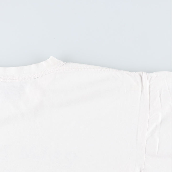 ADIN Printed T-Shirt, Made in USA, Men's Size XL cotton white type Vintage Second Hand