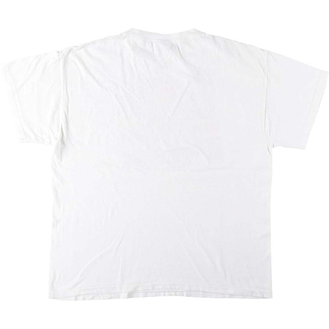 Vintage 90'S Peacock Print T-Shirt, Made in USA, Men's XL cotton white type Vintage Second Hand