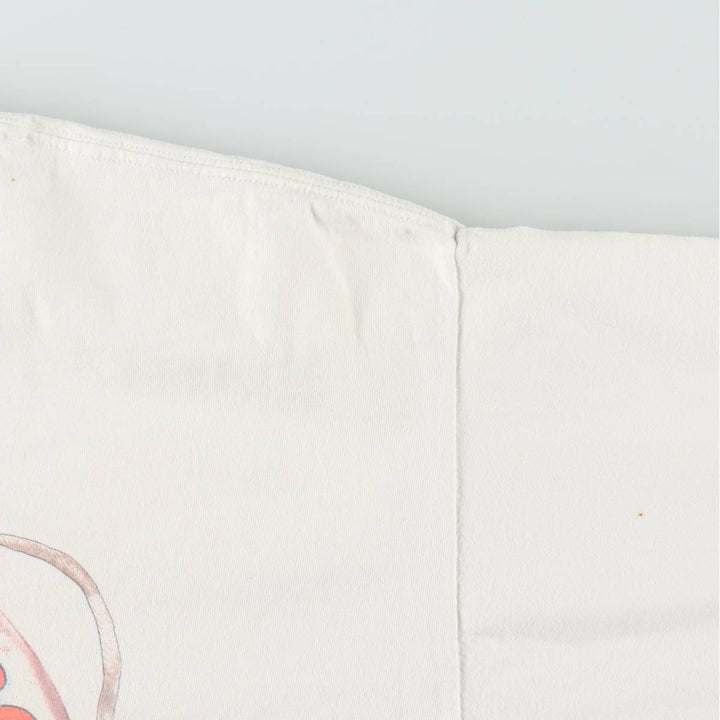 90'S ALTVF Erotic Print T-Shirt, Made in USA, Men's XL equivalent, Vintage cotton white type Vintage Second Hand