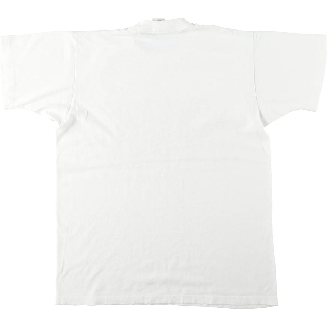 90'S Fruit of the Loom New York Souvenir T-shirt, Made in USA, Men's Size L (approx.), Vintage cotton white type Vintage Second Hand