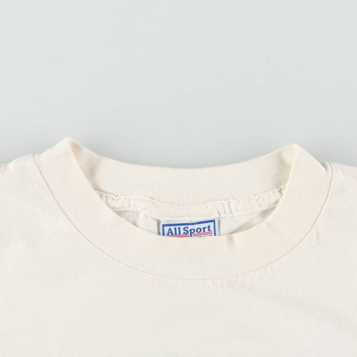 90'S All Sport Scott Adams Dilbert Art T-Shirt, Made in USA, Men's XL equivalent, Vintage cotton white type Vintage Second Hand
