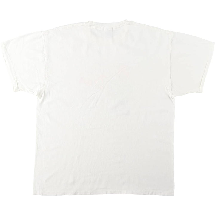 Vintage 90'S Delta DELTA Message Print T-Shirt, Men's XL cotton white type Vintage Second Hand