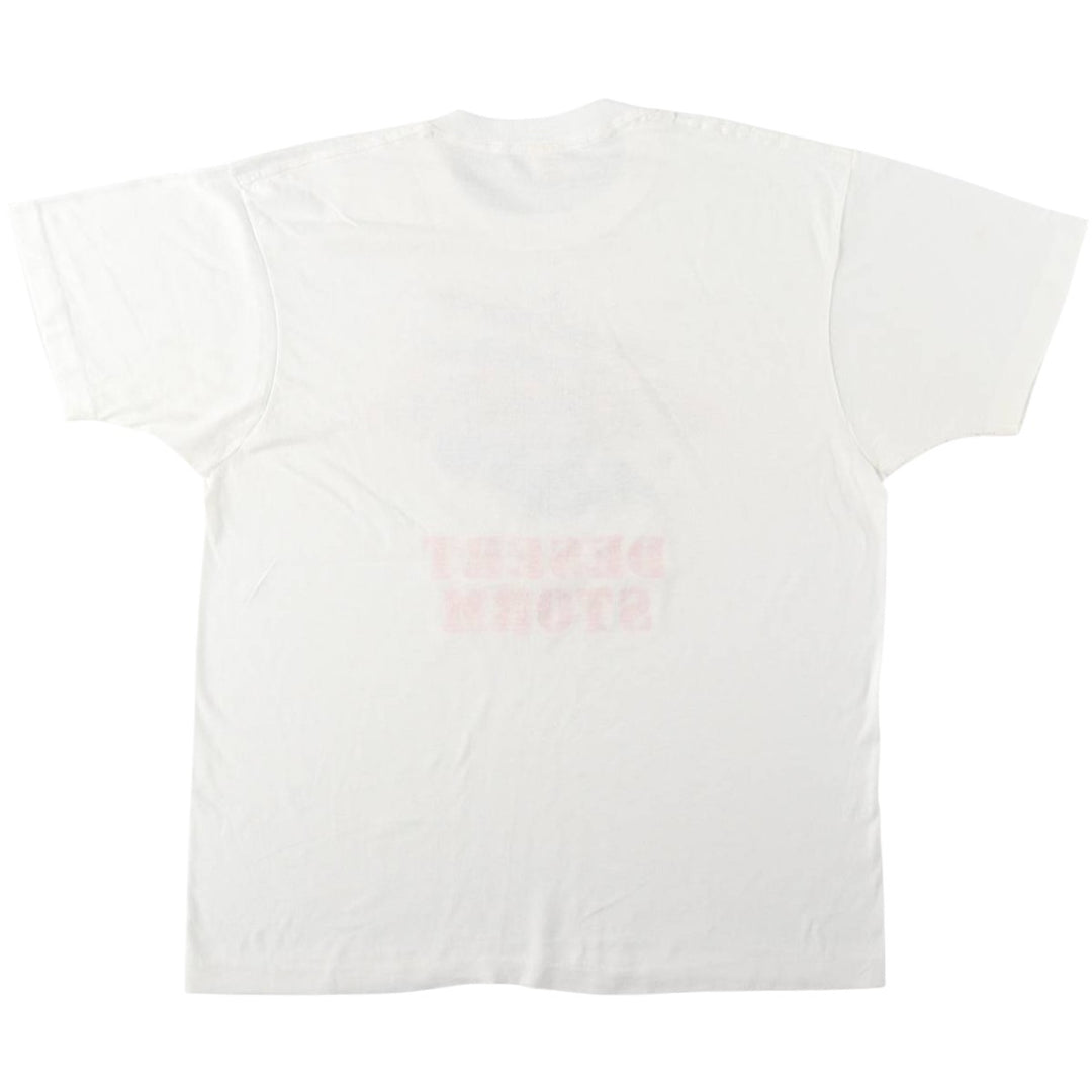 Vintage 1980'S Screen Stars print T-shirt, Made in USA, Men's XL cotton white type Vintage Second Hand