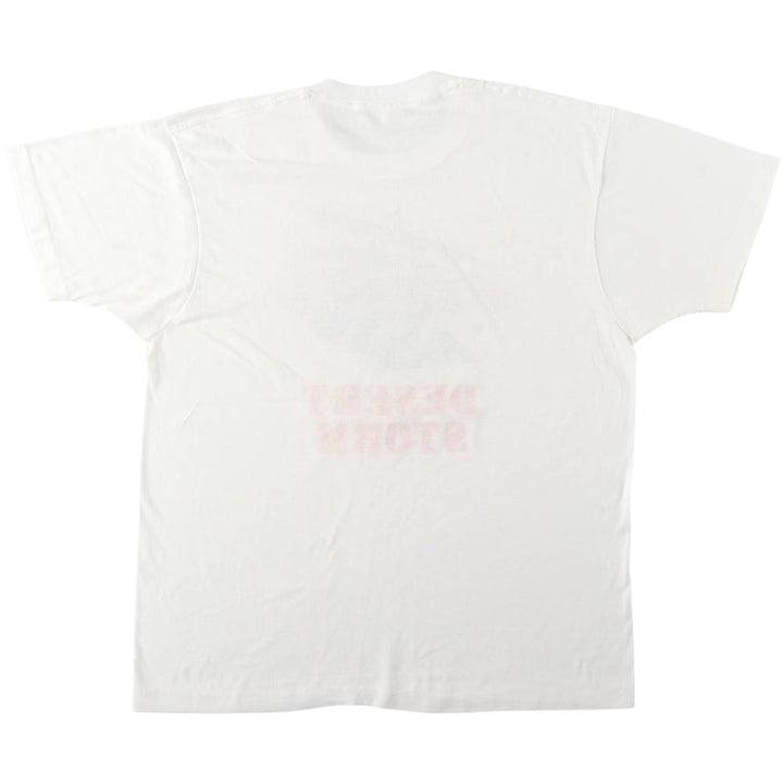 Vintage 1980'S Screen Stars print T-shirt, Made in USA, Men's XL cotton white type Vintage Second Hand
