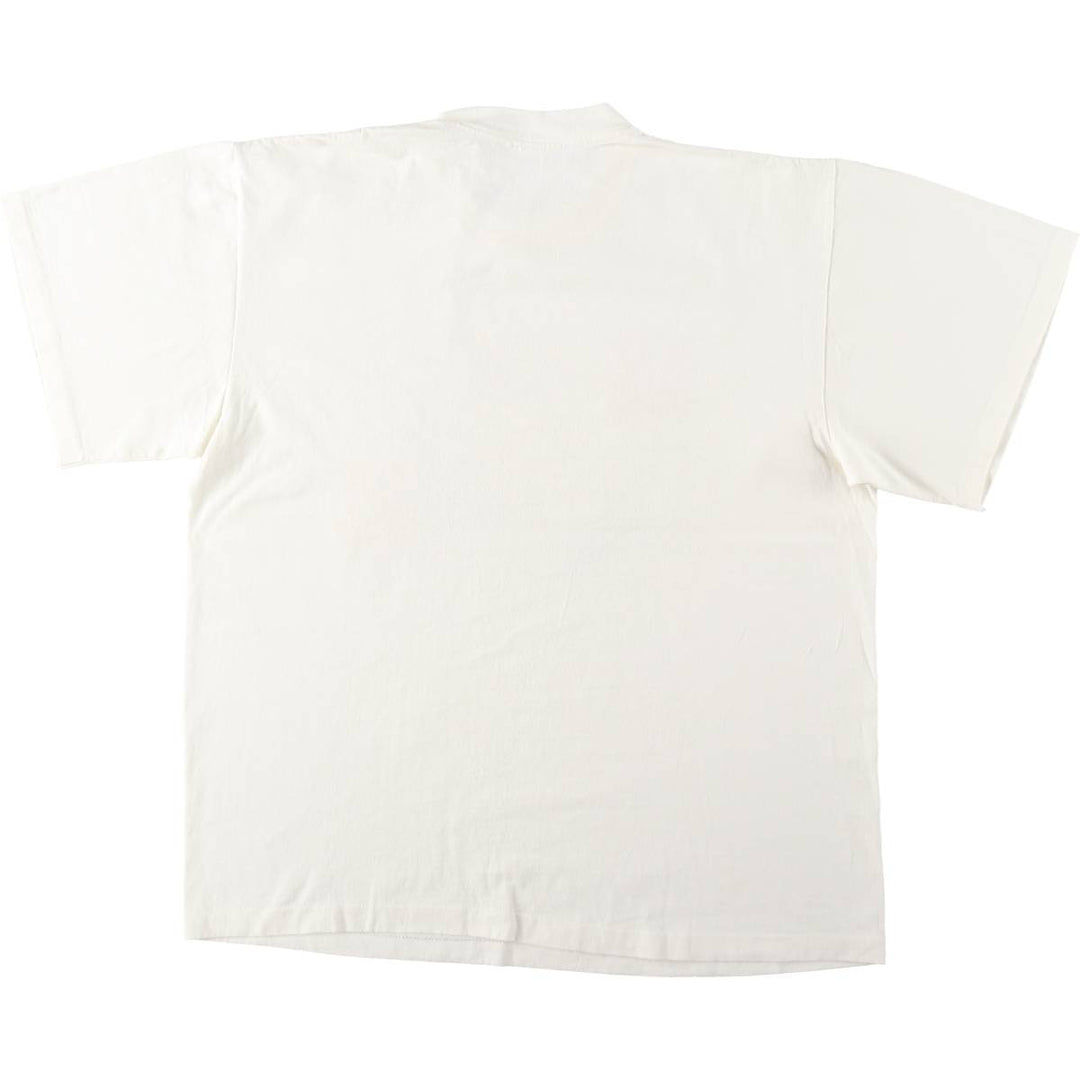 90'S SOF TEE Printed T-shirt Made in USA Men's XL Vintage cotton white type Vintage Second Hand