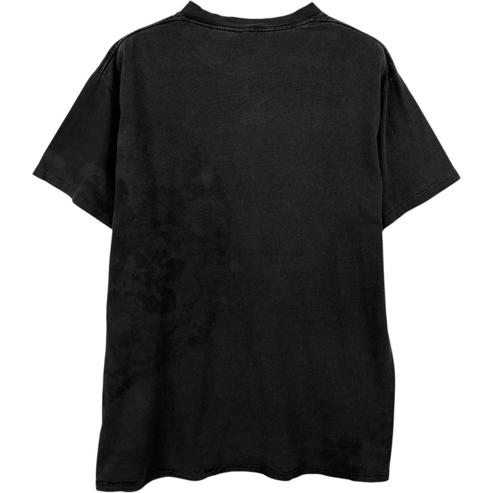 90'S Vintage Printed T-Shirt, Men's XL cotton black type Vintage Second Hand