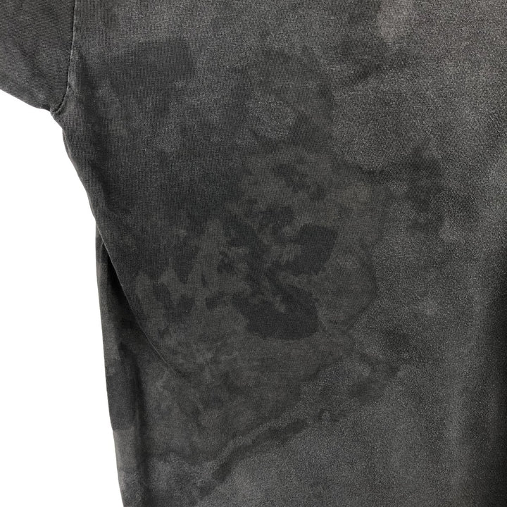 90'S Vintage Printed T-Shirt, Men's XL cotton black type Vintage Second Hand