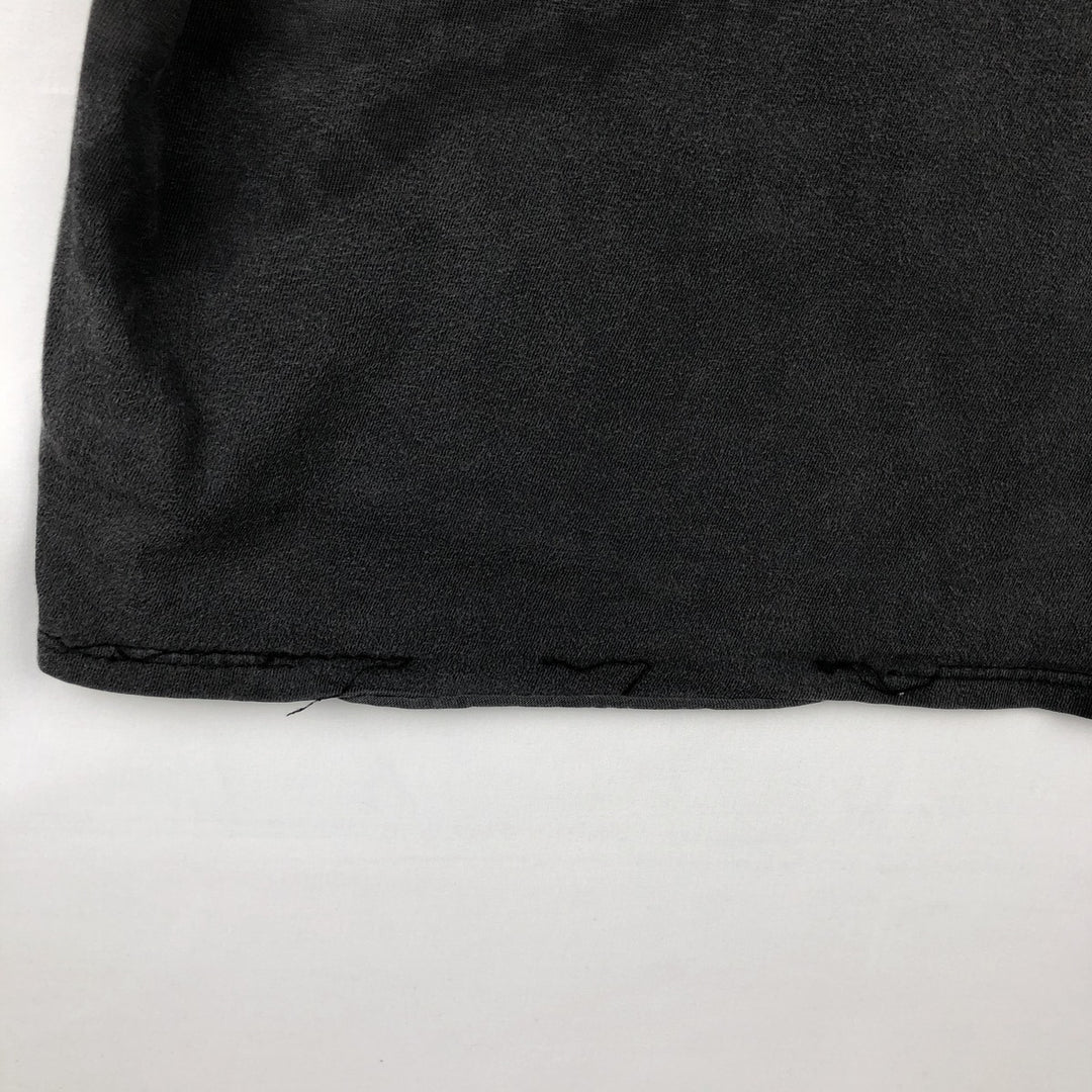 90'S Vintage Printed T-Shirt, Men's XL cotton black type Vintage Second Hand